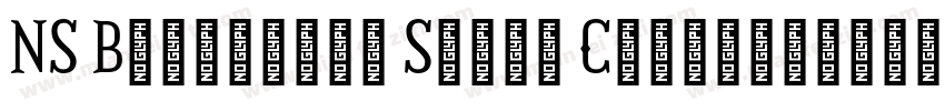 NS Bullsmith Serif Capital字体转换